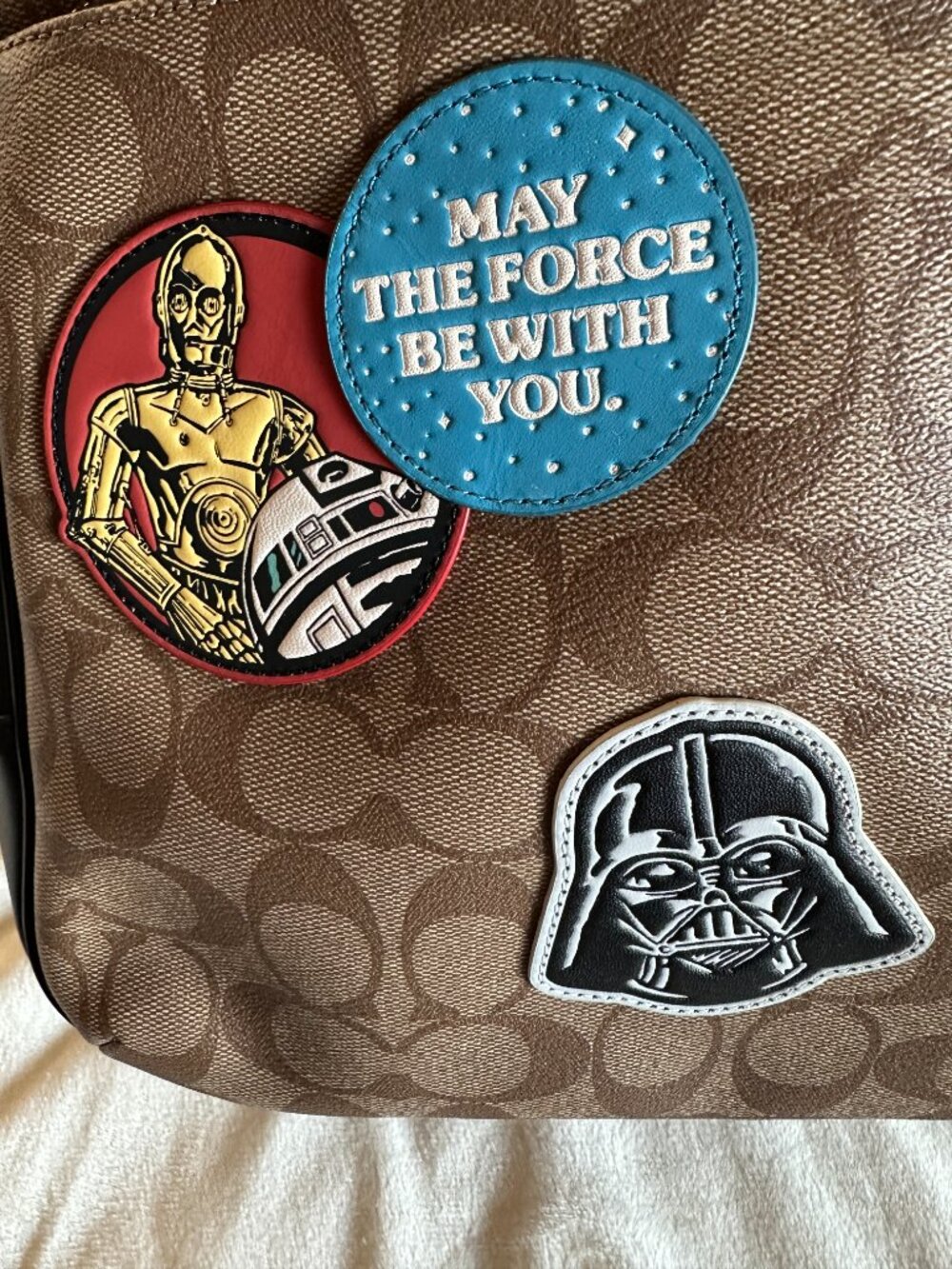 NWT! RARE! Coach X Star Wars Westway Backpack In Signature Canvas With Patches - Picture 4 of 15